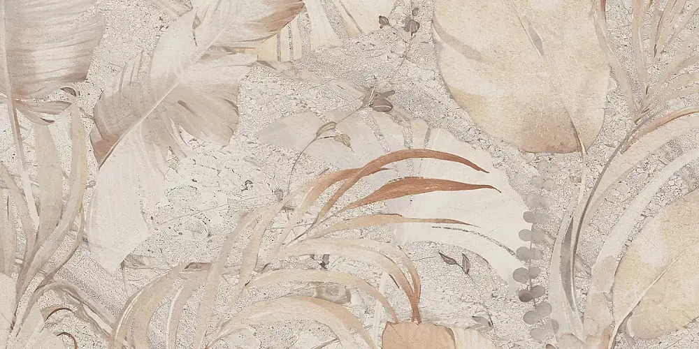 Pav. Decorado lily soft ivory 925403 Лаппатированный Керамогранит 60x120