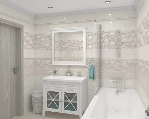 Roxana Бежевый 8 мм TWU11RXN004 Глянцевая 20x60