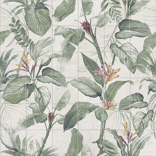 Панно Mural Spring Leaves (из 36-и плиток) 120x120