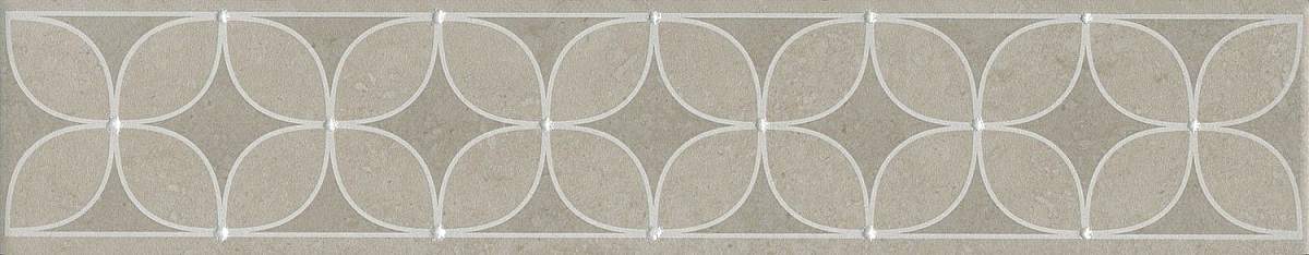 Бордюр Туф AZ\A012\SG1712 Бежевый Светлый Матовый 7,7x40,2