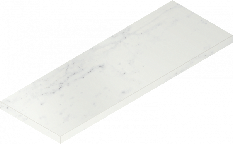 Ступень угловая левая Charme Deluxe Bianco Michelangelo Scal.80 Ang.Sx Nat 620070001631 33x80