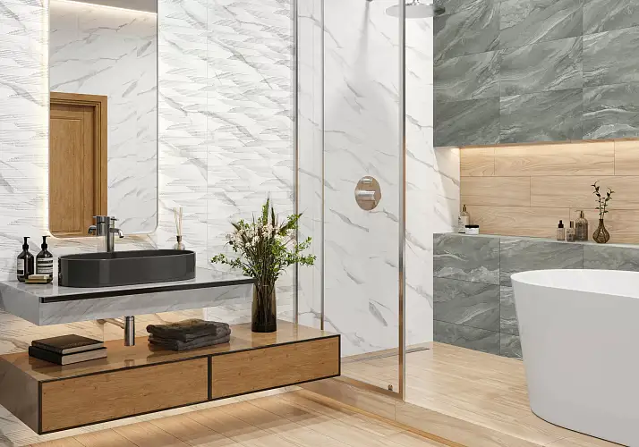 Way Dark Серый DW36WAY17 Глянцевая 30x60