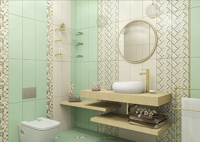 Бордюр Tenor Gold BW0TNR09 Глянцевая 1,3x60