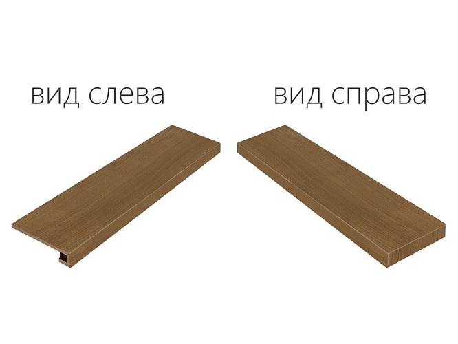 Ступень угловая правая Element Wood Mogano 620070000778 33x120