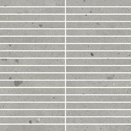 Мозаика Avantgarde Silver Mosaico Strip Матовая 30x30