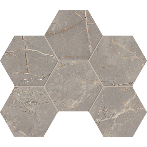 Мозаика Bernini BR03 Hexagon Полированная 25x28,5