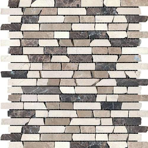 Мозаика Broken Mix Натур. Мрамор 30,5x30,5