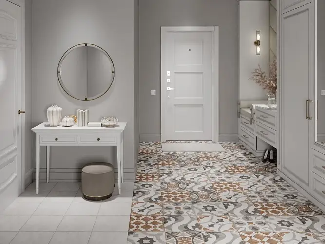 Carpet Бежевый A17930 Рельефный Матовый Керамогранит 29,8x29,8