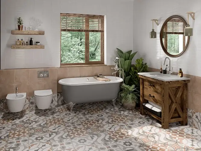 Carpet Бежевый A17930 Рельефный Матовый Керамогранит 29,8x29,8