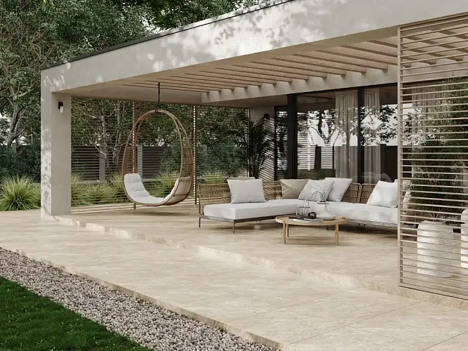 Desert Бежевый A17886 Рельефный Матовый Керамогранит 59,8x59,8