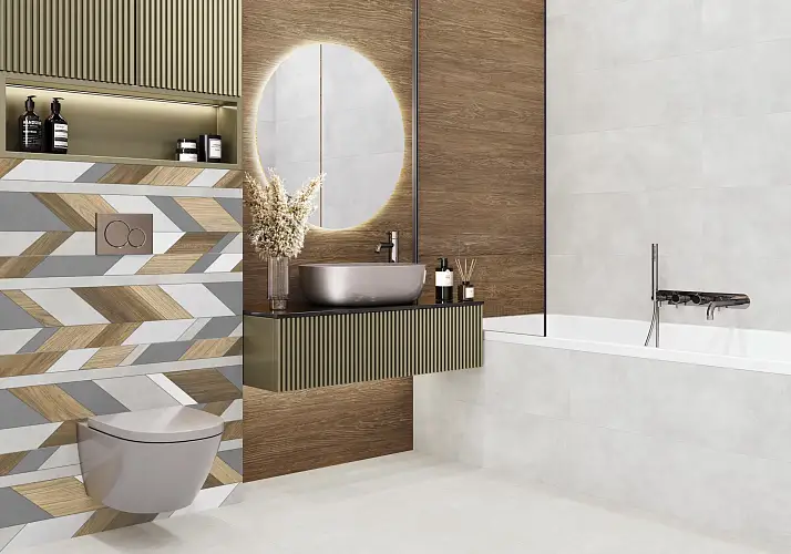 Mural Белая TWU3090MUR07R Матовая 30x90