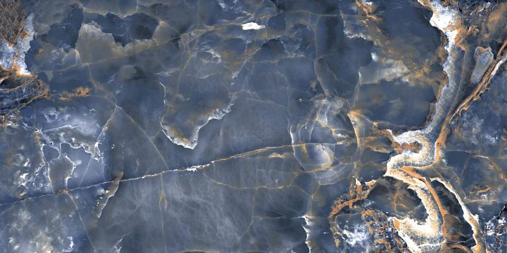 Speranza Gold Light Blue High Glossy Керамогранит 60x120