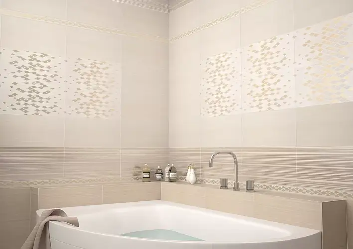 Декор Blik Crema DW9BLK01 Глянцевая 24,9x50