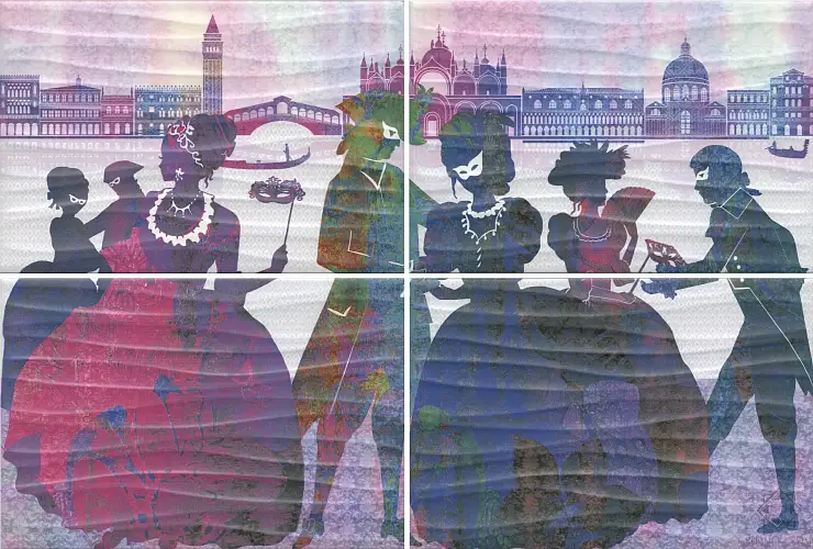 Карнавал в Венеции 19028 N 9,9x20