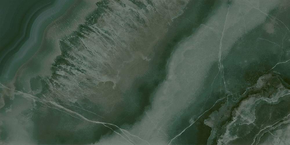 Сеттиньяно Зелёный грань Глянцевый 19077 9,9x20