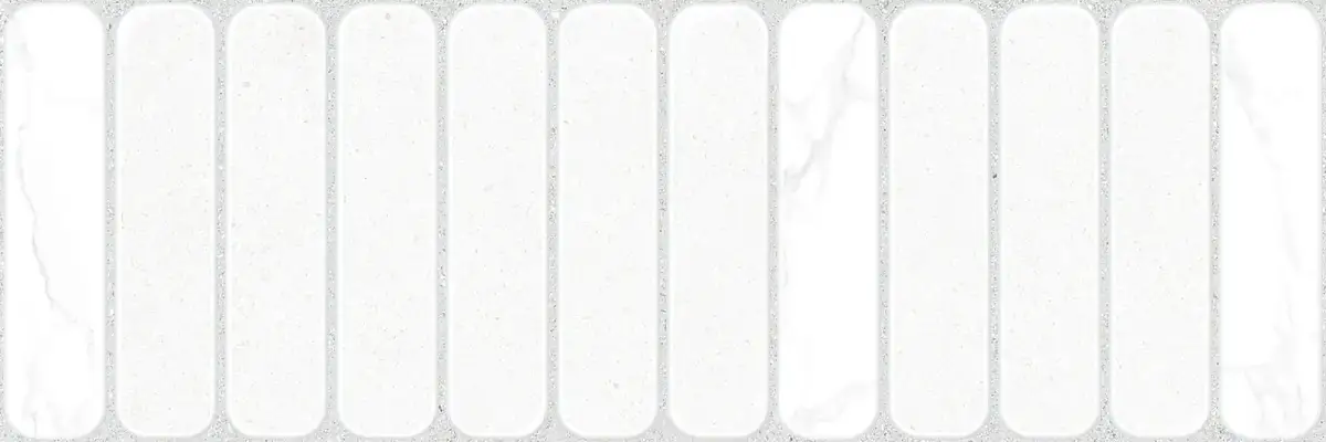 Amarant Белая Мозайка TWU3090AMT37R Матовая 30x90