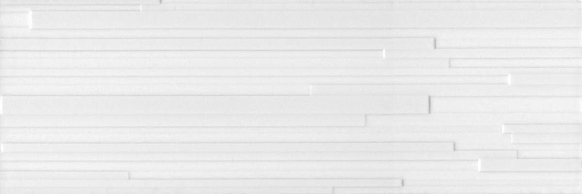 Бьянка Белый Глянцевый Полоски 60176 20x60