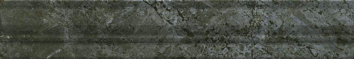 Бордюр Серенада BLC032R Зелёный Глянцевый Обрезной 5x30