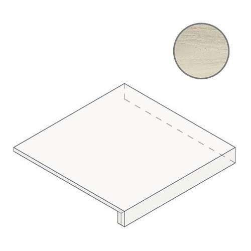 Ступень угловая правая Charme Advance Silk Grey Scal.160 Ang.Dx Nat 620070002019 33x160