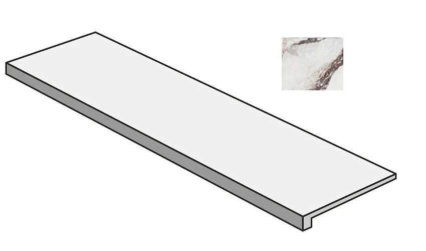 Бордюр Calacatta Pink G.One Tor.Sq.Lap. CH01GT3 33x120