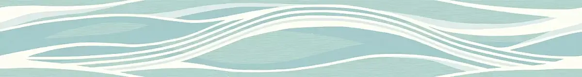 Бордюр Wave BW0WAV06 Глянцевая 6,7x50