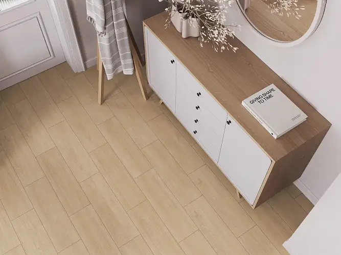 Amberwood Бежевый A17902 Рельефный Матовый Керамогранит 18,5x59,8