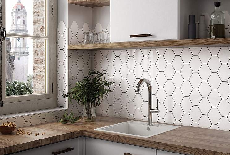 Scale Alhambra White 21932 12х12