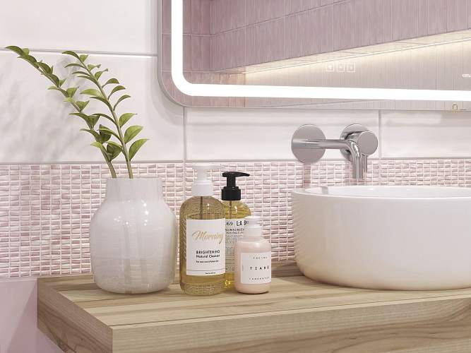 Коллекция Cersanit Pudra 20x44