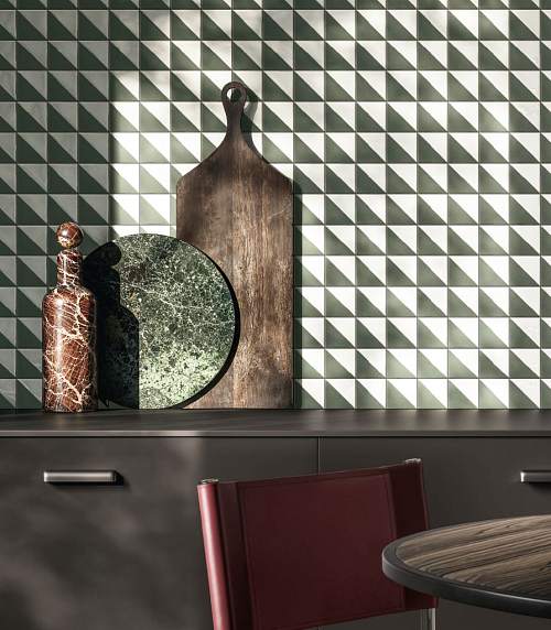 Magma Petrol Mosaico Enigma Чёрно-Белая Матовая 30x30