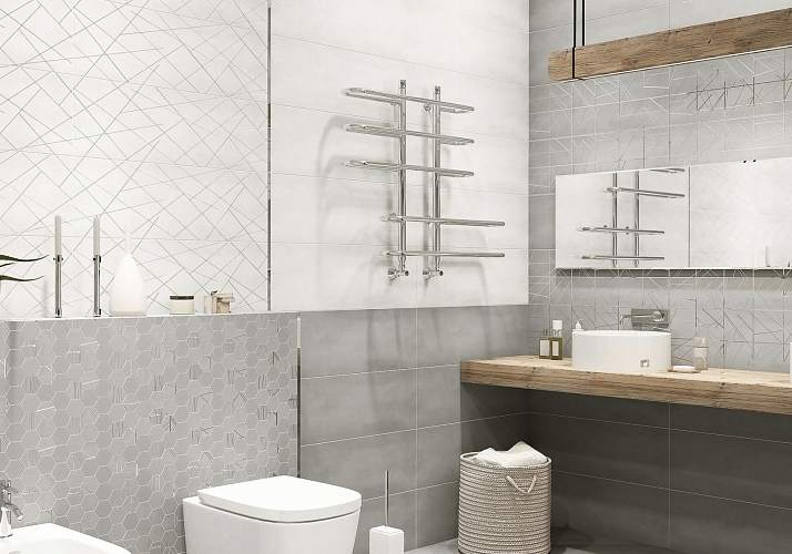 Коллекция Delacora Baffin Gray 25,3x75