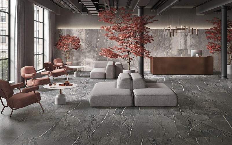 Amaranto Black 1077148 Матовый Керамогранит 60x120