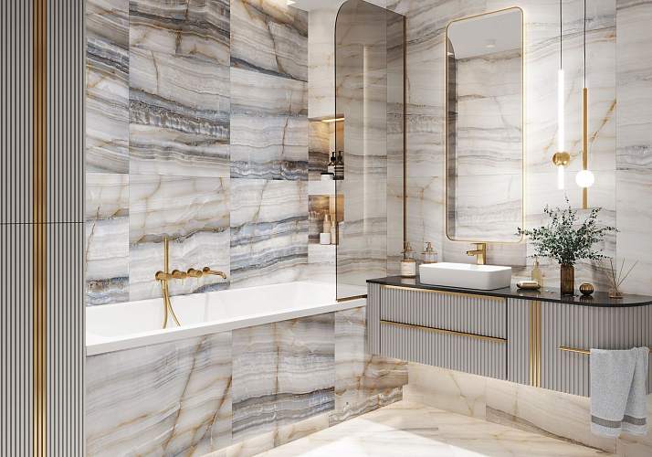 Коллекция Alma Ceramica Smeraldo 57x57