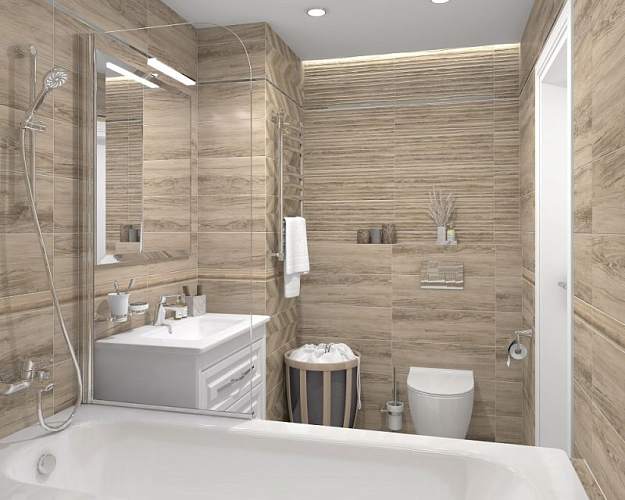 Amber Бежевый 60026 (0,84 м2/уп = 7 шт/уп) 20х60