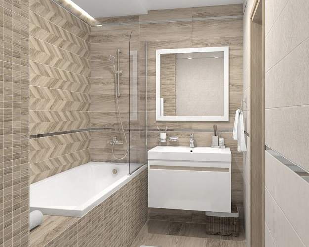 Amber Бежевый 60026 (0,84 м2/уп = 7 шт/уп) 20х60