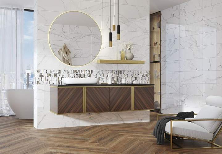 Коллекция Meissen White Stream 25x75