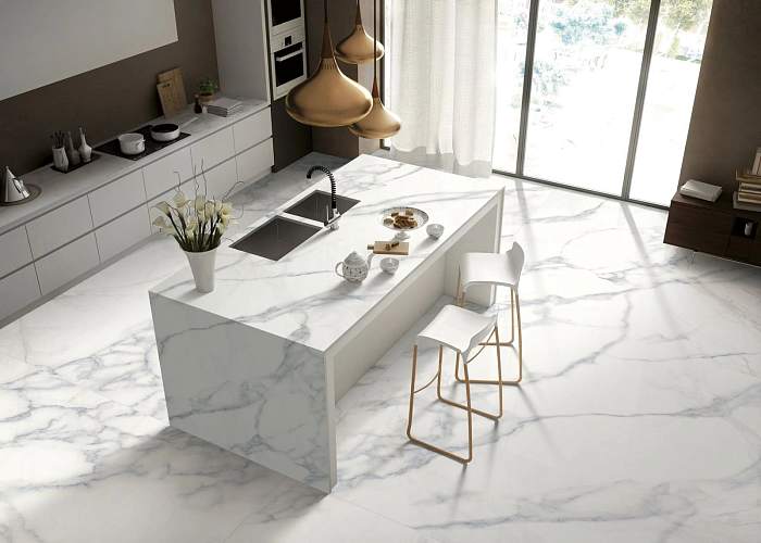 Arctic Veil Матовый Рельефный Керамогранит 60x120