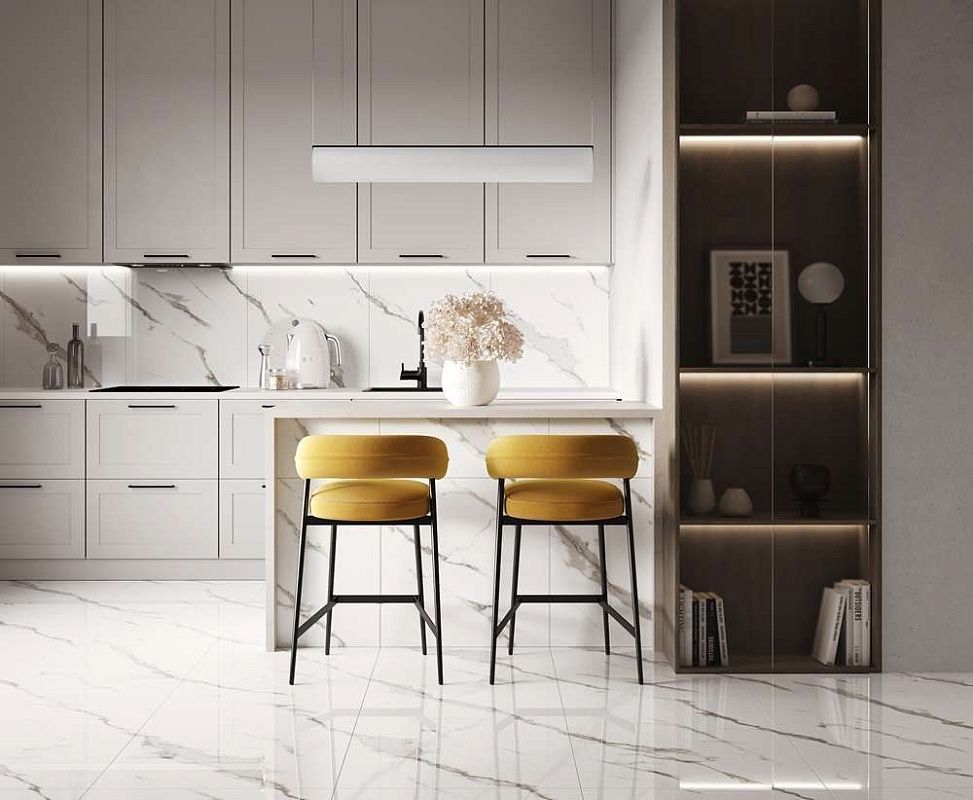 Коллекция Calacatta Sharp Silver