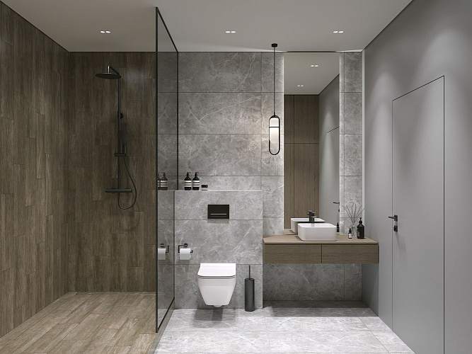 Коллекция Cersanit Castello 45x90