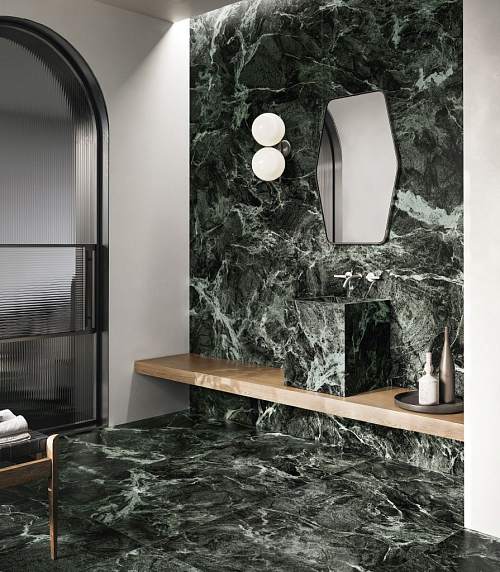 Magma Alpi Green Зелёный Патинированный  Керамогранит 80x160