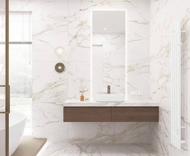 Zenith White Сатинированный Керамогранит 80x160