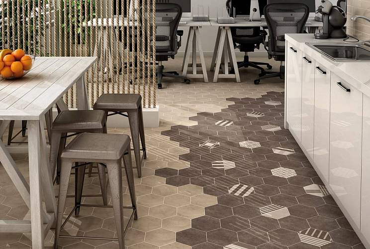 Коллекция Equipe Hexatile 17,5x20