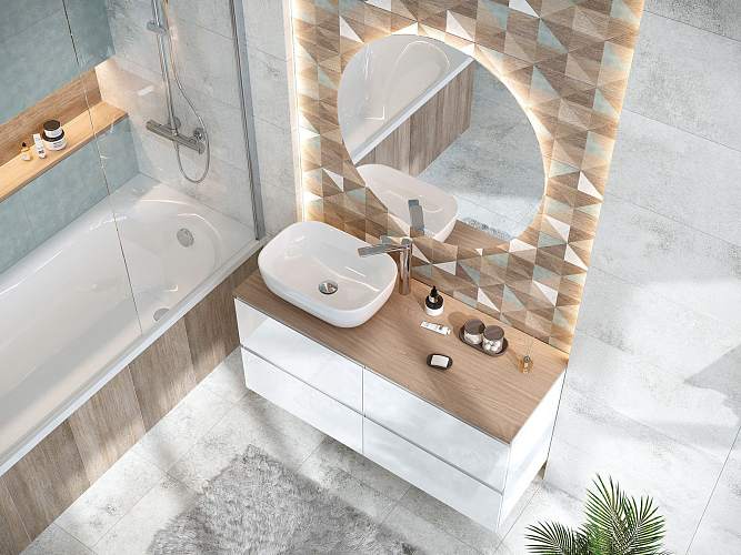 Плитка настенная Frosty A17561 29,8x59,8