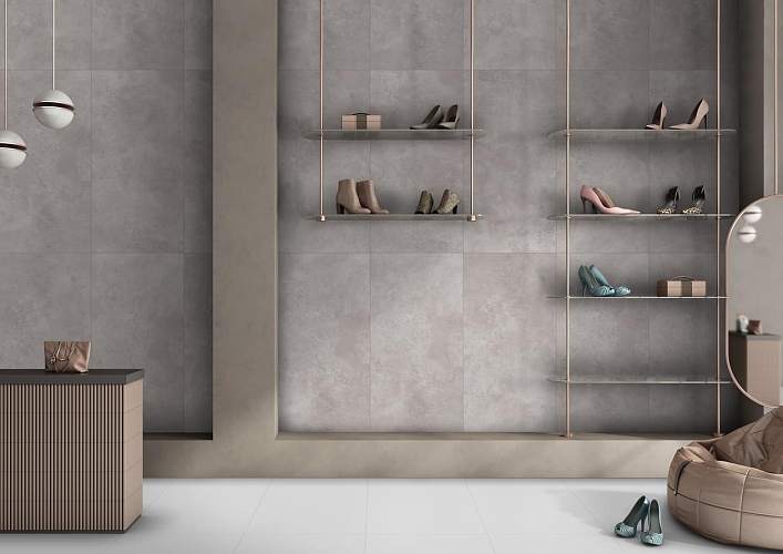 Cemento Concrete Silver Matt 247864 Матовый Керамогранит 60x120