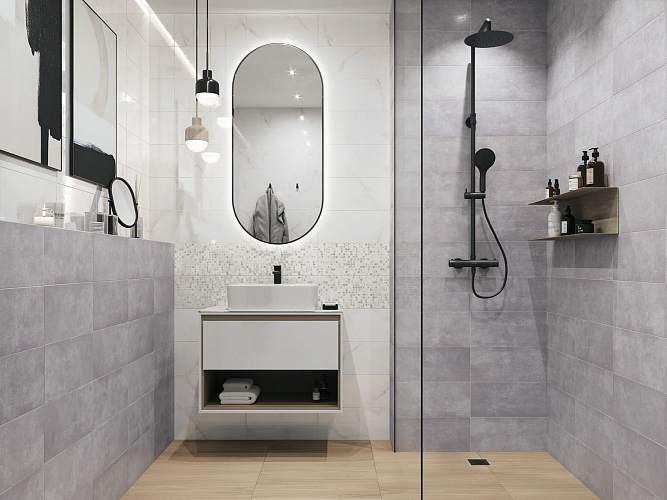 Коллекция Cersanit Glitter 20x45