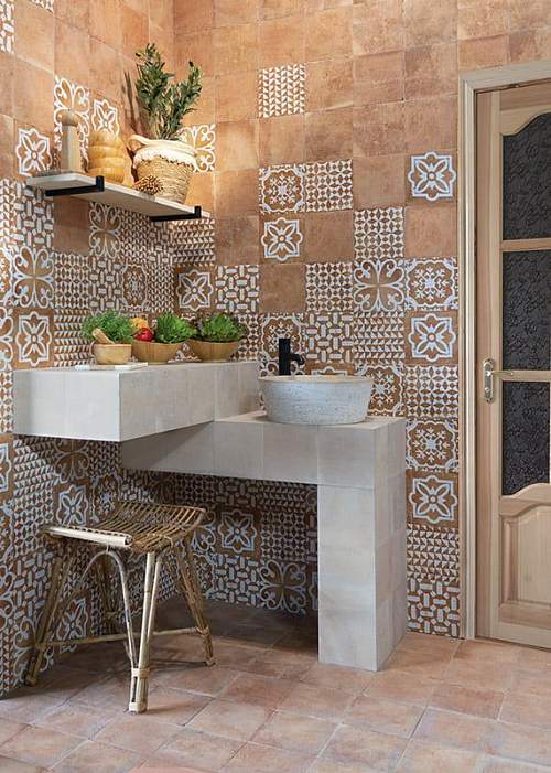 Pav. Fondant Cuero 026448 Керамогранит 20x20