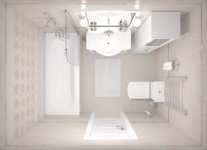 Atria Ванильный Узор 60006 (0,84 м2/уп = 7 шт/уп) 20х60