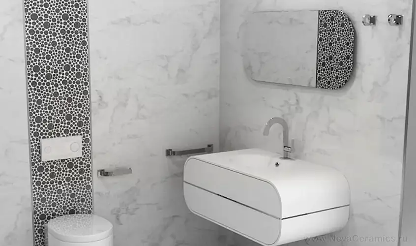 Коллекция Porcelanosa Marmol Carrara 31,6x90