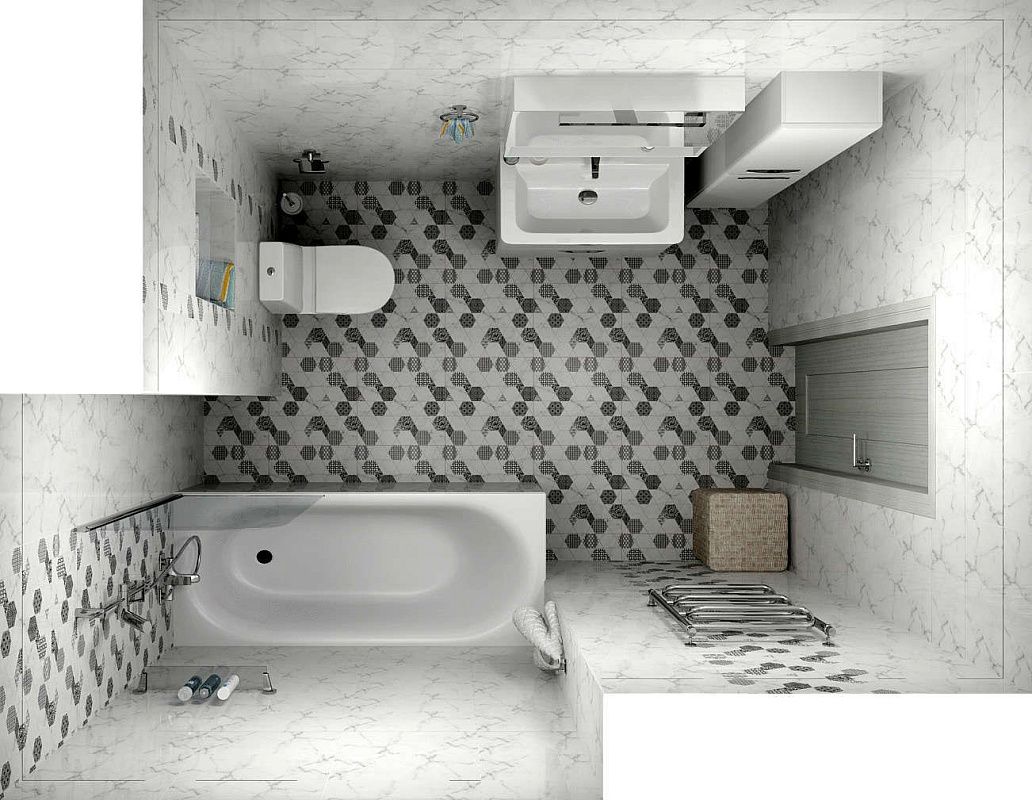 Коллекция Каррарский мрамор 25x45