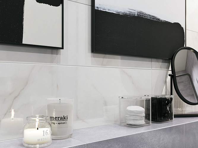 Вставки настенные Glitter A16566 20х44