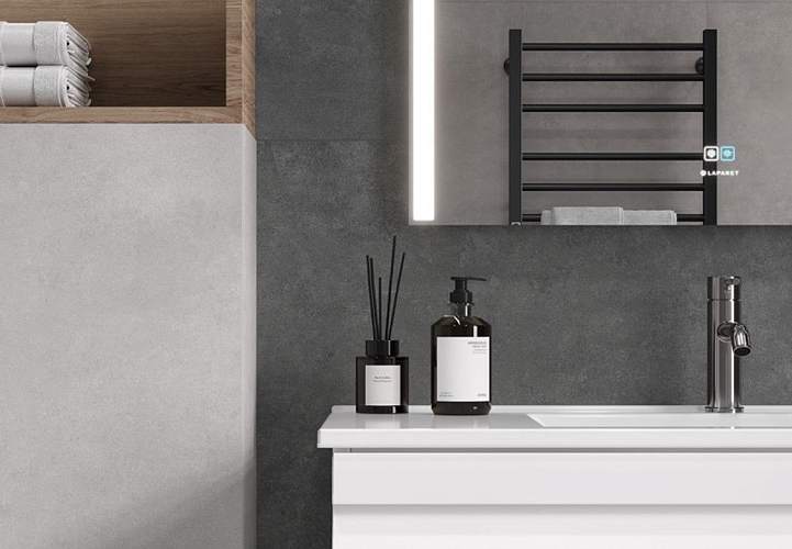 Concrete Courage Graphite Графитовый Матовый Керамогранит 80x80